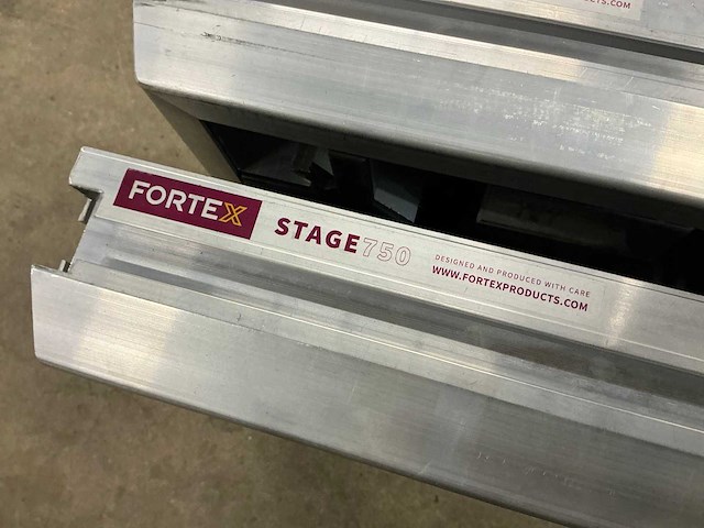 Fortex stage 750 0,5x0,5m podiumdeel (6x) - afbeelding 3 van  6