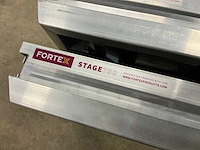 Fortex stage 750 0,5x0,5m podiumdeel (6x) - afbeelding 3 van  6