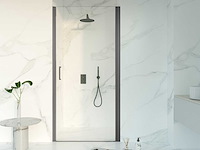 Fortifura galeria brushed gunmetal douchedeur 100x200 sw1122494 - afbeelding 1 van  6