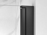 Fortifura galeria brushed gunmetal douchedeur 100x200 sw1122494 - afbeelding 3 van  6