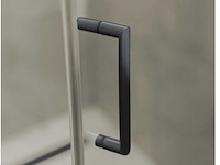 Fortifura galeria brushed gunmetal douchedeur 100x200 sw1122494 - afbeelding 4 van  6