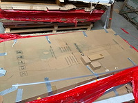Fortifura galeria douchedeur 90x200 geborsteld koper satijnglas - afbeelding 2 van  5