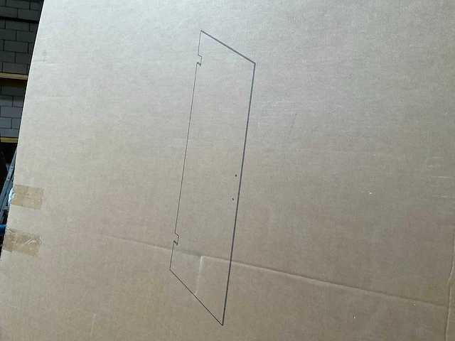 Fortifura galeria douchedeur glasplaat 100x200cm easy clean glas - afbeelding 3 van  3