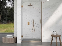 Fortifura galeria douchedeur glasplaat 90x200cm easy clean glas - afbeelding 1 van  3