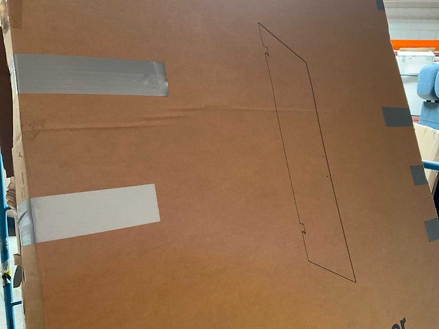 Fortifura galeria douchedeur glasplaat 90x200cm easy clean glas - afbeelding 3 van  3