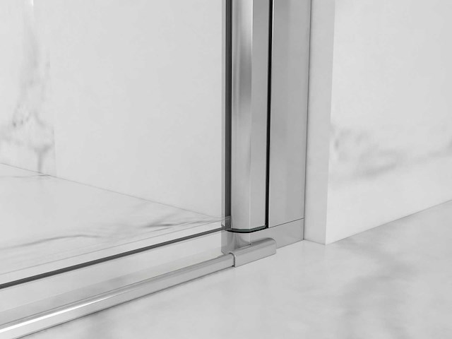 Fortifura galeria draaideur 90x200cm easy clean antikalk chroom sw1122485 - afbeelding 4 van  5
