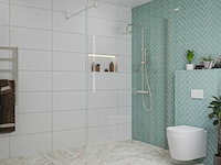 Fortifura galeria inloopdouche easyclean 180x200 cm - afbeelding 1 van  3