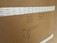 Fortifura galeria inloopdouche rookglas glasplaat easyclean 60x200cm - afbeelding 2 van  3
