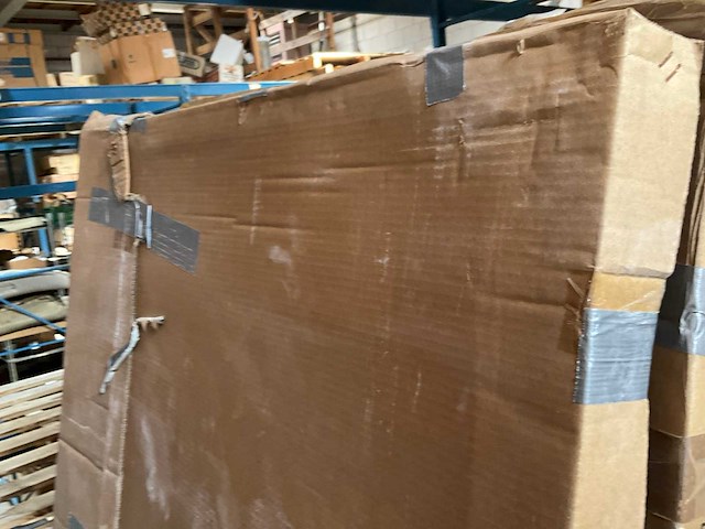 Fortifura galeria sw1122488 douchedeur 90x200cm geborsteld messing pvd easyclean antikalk - afbeelding 4 van  4