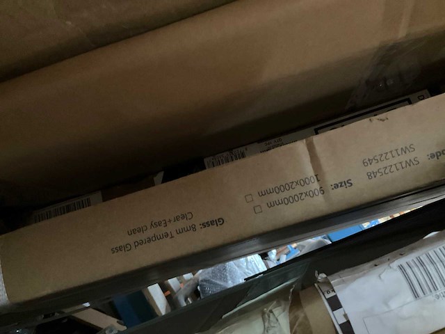Fortifura galeria sw1122546 douchewand 70x200 easy clean - afbeelding 2 van  2
