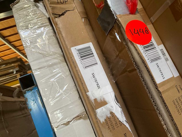 Fortifura galeria sw797926 inloopdouche losse wand 90x200 cm easyclean - afbeelding 2 van  2