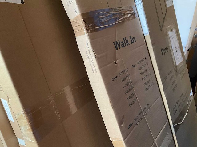 Fortifura galeria sw797930 inloopdouche rookglas 30x200 cm - afbeelding 2 van  2