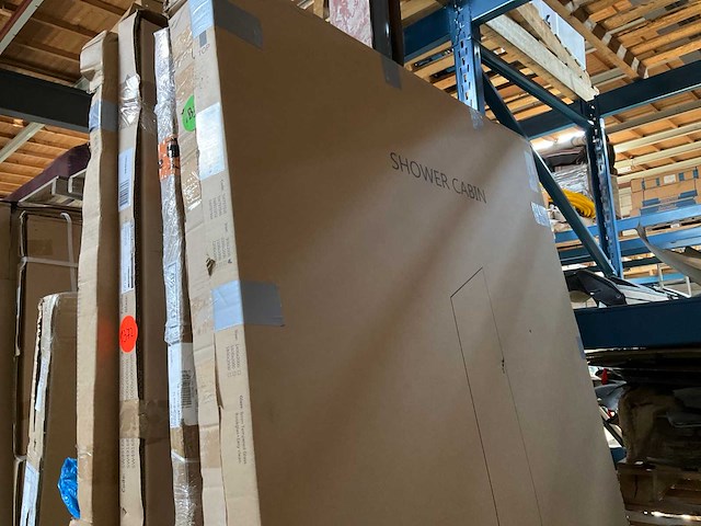 Fortifura galeria sw797938 douchewand 90x200 rookglas easy clean - afbeelding 2 van  2