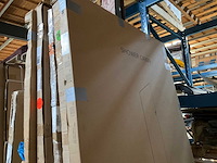 Fortifura galeria sw797938 douchewand 90x200 rookglas easy clean - afbeelding 2 van  2