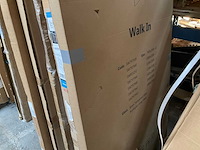 Fortifura galeria sw797938 douchewand 90x200 rookglas easy clean - afbeelding 2 van  3