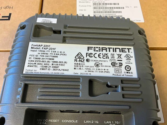 Fortinet - fortiap 231f - accesspoint (5x) - afbeelding 4 van  4