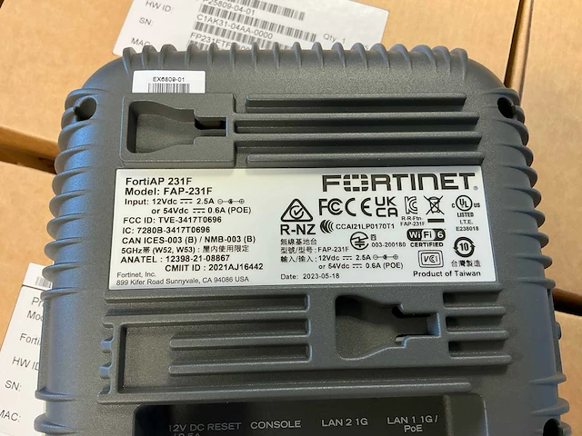 Fortinet - fortiap 231f - accesspoint (6x) - afbeelding 4 van  6
