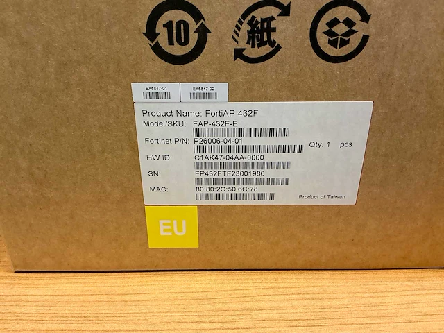 Fortinet - fortiap 432f - accesspoint (3x) - afbeelding 2 van  5