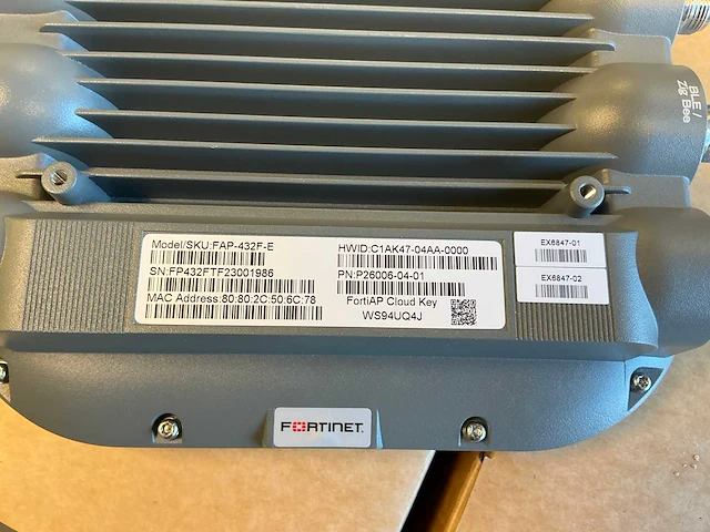 Fortinet - fortiap 432f - accesspoint (3x) - afbeelding 5 van  5