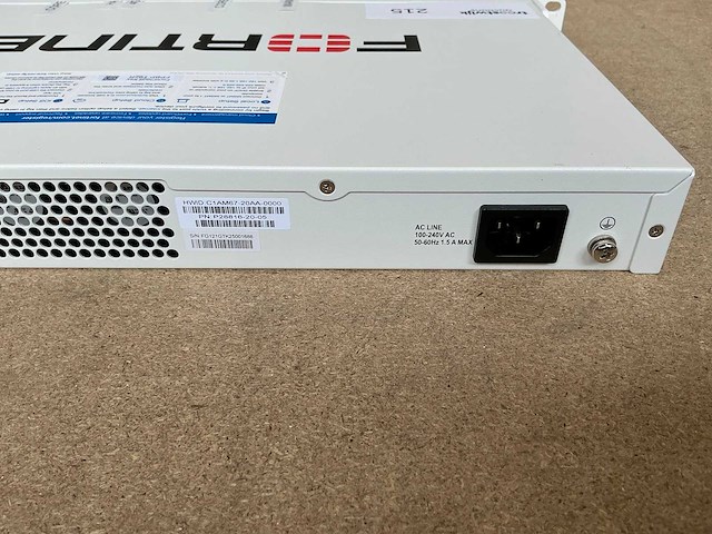 Fortinet fortigate 121g firewall - afbeelding 3 van  3