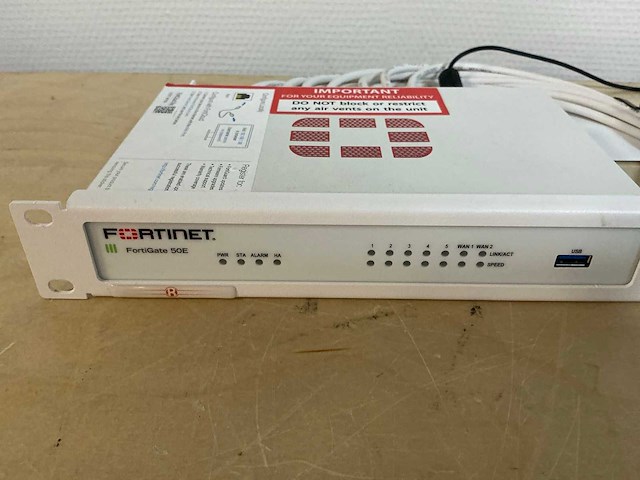 Fortinet fortigate fg-50e firewall (4x) - afbeelding 4 van  5