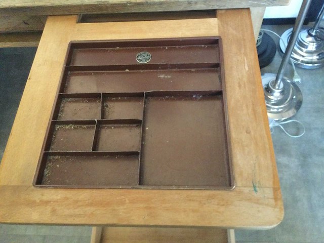 Fortschritt antiek duits bureau - afbeelding 7 van  7