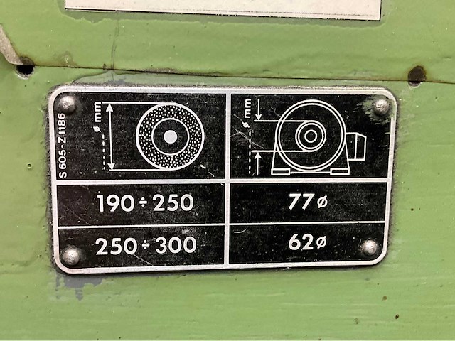 Fortuna conventionele rondslijpmachine - afbeelding 4 van  12