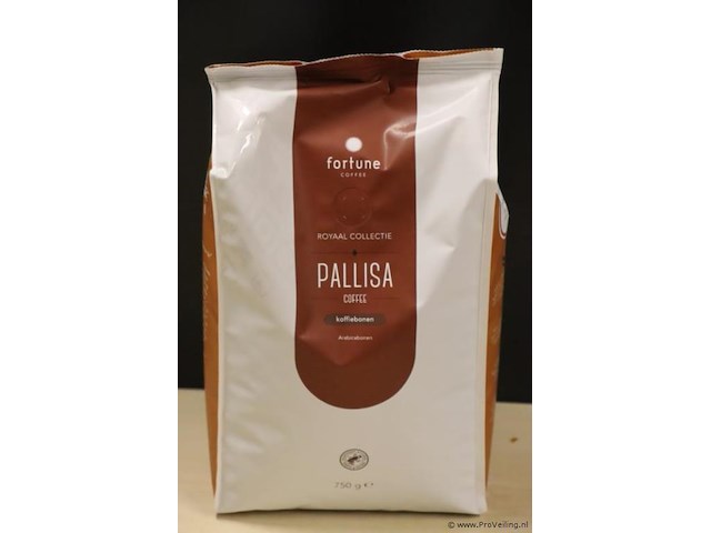 Fortune pallisa bonenkoffie - 7 stuks á 750gr - afbeelding 1 van  3