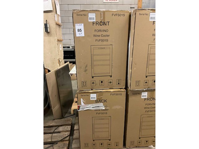 Forvino fvfs01s vrijstaande wijnklimaatkast (2x) - afbeelding 5 van  5