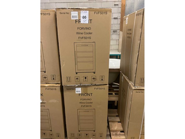 Forvino fvfs01s vrijstaande wijnklimaatkast (2x) - afbeelding 5 van  5