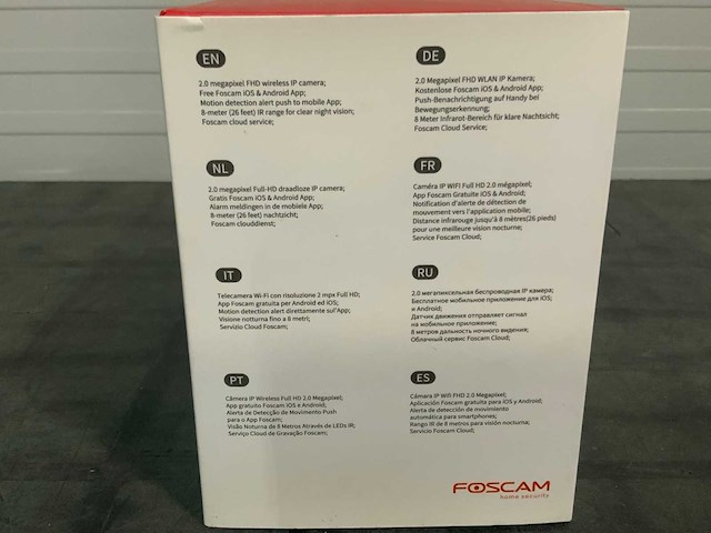 Foscam - beveiligingscamera (2x) - afbeelding 3 van  5