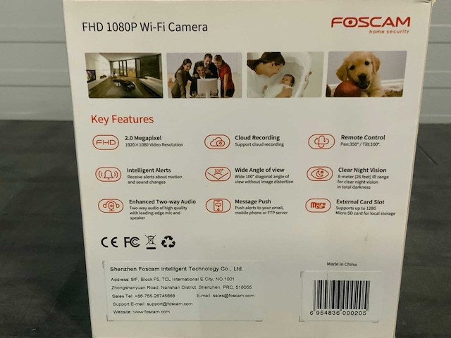 Foscam - beveiligingscamera (2x) - afbeelding 4 van  5