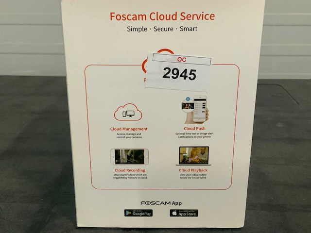 Foscam - beveiligingscamera (2x) - afbeelding 5 van  5