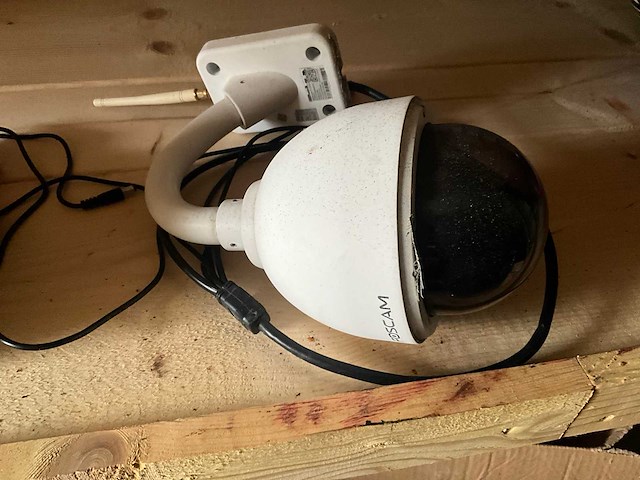 Foscam - fi9828p hd - wireless ptz dome ip-camera. - beveiligingscamera - afbeelding 1 van  4