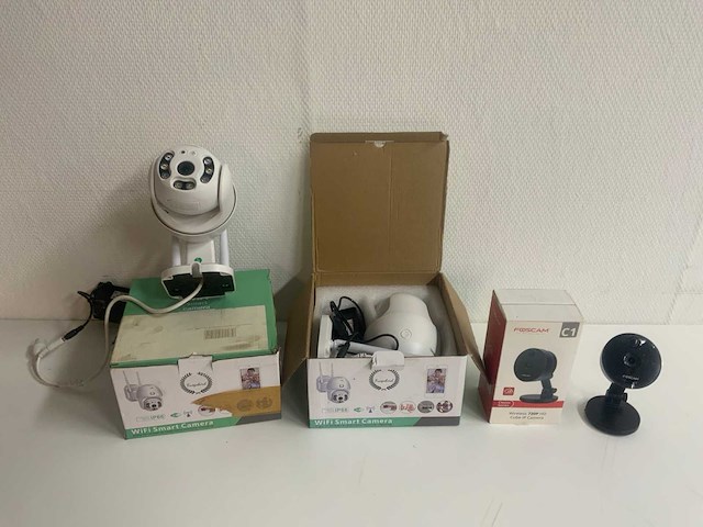 Foscam, fuegobird c1, wi-fi smart camera beveiligingscamera (3x) - afbeelding 1 van  8