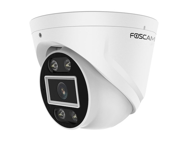 Foscam t5ep ip camera - 3k qhd - poe - ip turret camera - nachtzicht wit - afbeelding 1 van  2