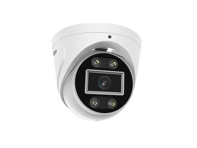 Foscam t8ep beveiligingscamera uhd poe ip camera geluid en lichtalarm wit - afbeelding 1 van  1