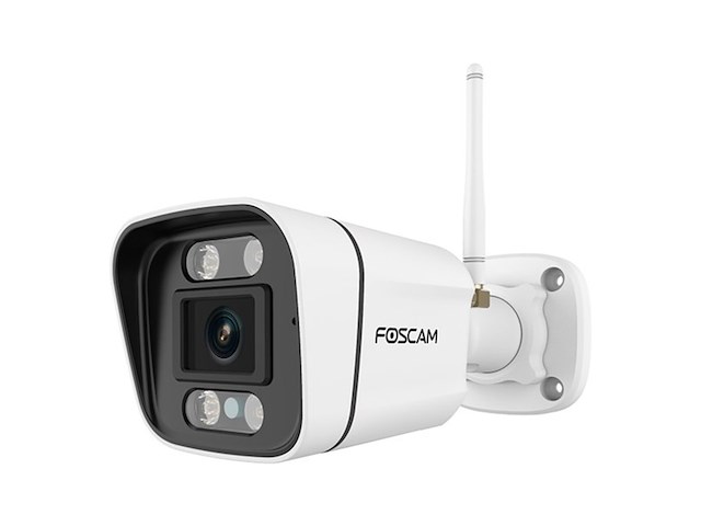 Foscam v5p beveiligingscamera 3k/5mp dualband wifi wit - afbeelding 1 van  2