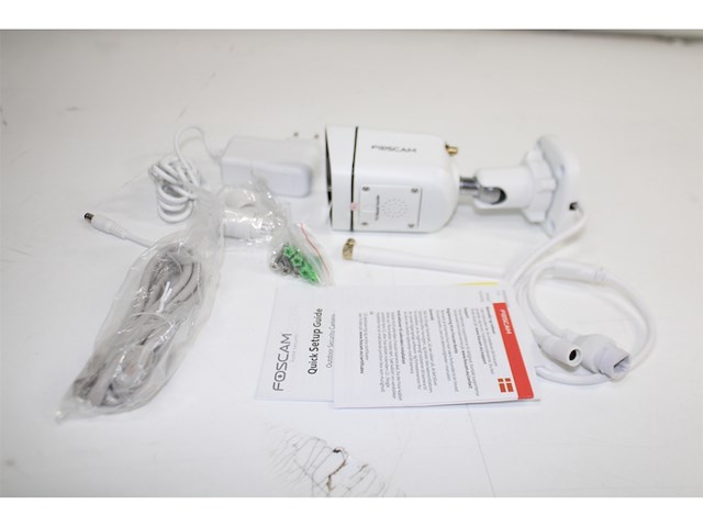 Foscam v5p beveiligingscamera 3k/5mp dualband wifi wit - afbeelding 2 van  2