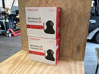 Foscam wireless ip camera hd f9816p beveiligingscamera (2x)