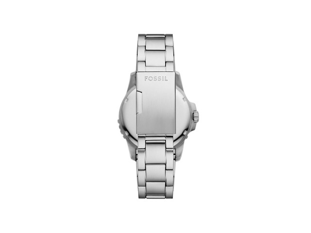 Fossil blue fs6050 horloge staal zilverkleurig 42 mm - afbeelding 2 van  3