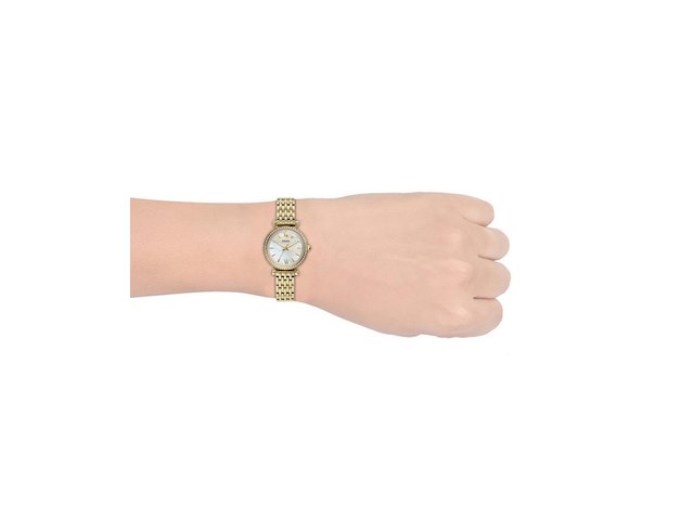 Fossil carlie mini es4735 dameshorloge 28mm goudkleurig - afbeelding 2 van  3