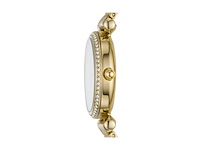Fossil carlie mini es4735 dameshorloge 28mm goudkleurig - afbeelding 3 van  3