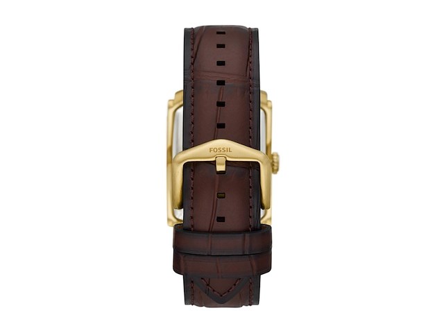 Fossil carraway fs6011 horloge 30mm bruin - afbeelding 2 van  2