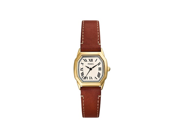 Fossil es5364 dames horloge 27 goudkleurig - afbeelding 1 van  3