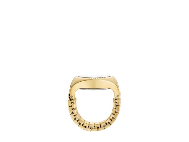 Fossil es5407 dames horloge 18mm goudkleurig - afbeelding 2 van  2