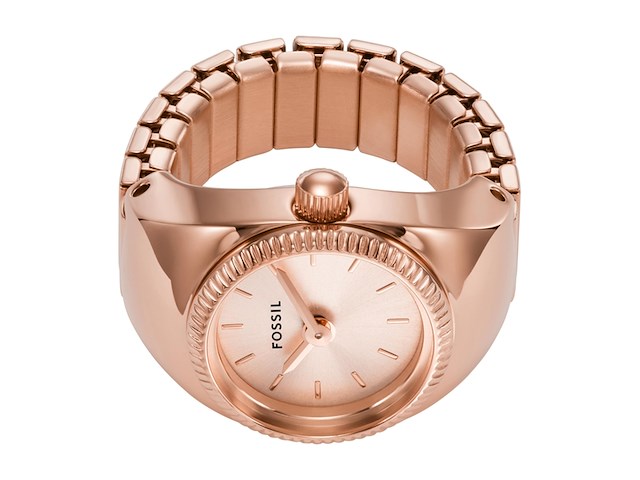 Fossil es5408 dames horloge 18mm zilverkleurig - afbeelding 1 van  3