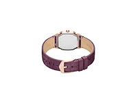 Fossil es5428 analoog kwarts horloge met lederen armband - afbeelding 3 van  4