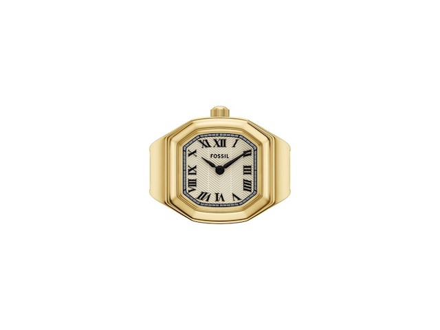 Fossil es5446 horloge analoog kwarts met armband van roestvrij staal - afbeelding 1 van  4