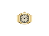 Fossil es5446 horloge analoog kwarts met armband van roestvrij staal - afbeelding 1 van  4